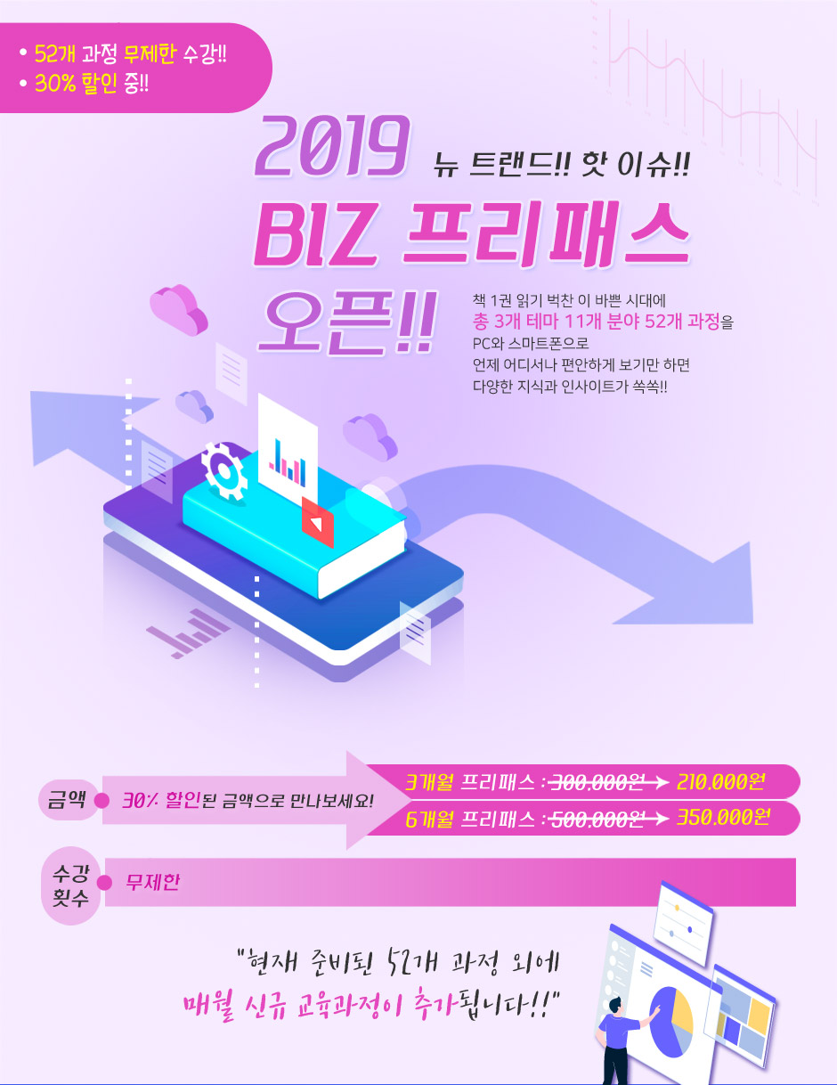 2019 BIZ 실무 프리패스 오픈