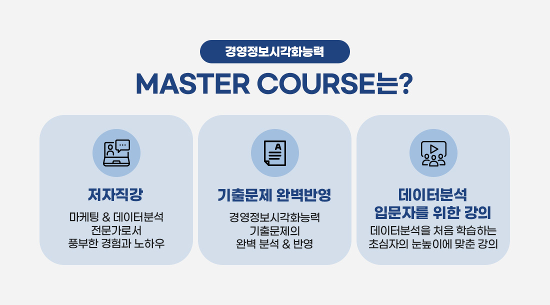 2026 경영정보시각화능력 Master Course