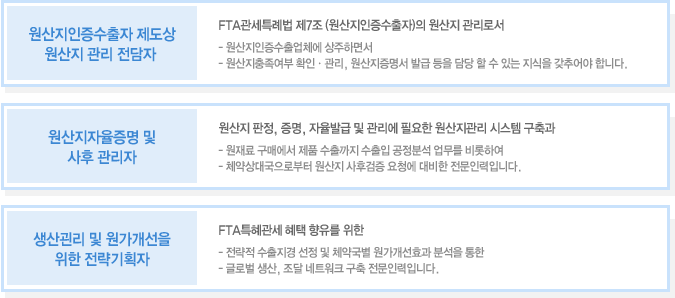 원산지관리사 개념