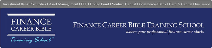 FINANCE CAREER BIBLE