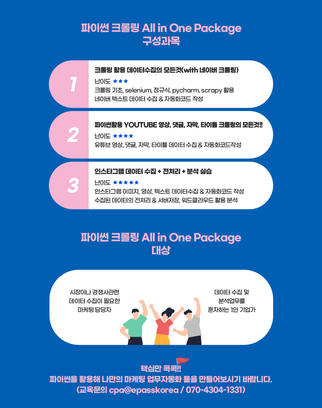 파이썬 크롤링 All in One Package