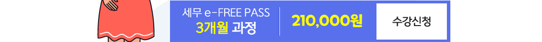 세무회계 E-FREE PASS-3개월