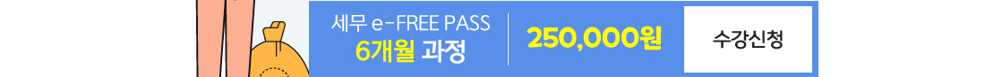 세무회계 E-FREE PASS-6개월